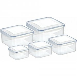 Набор квадратных контейнеров Tescoma Freshbox 892044 5 шт.