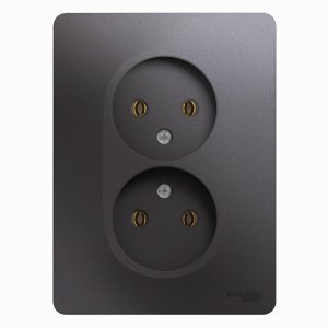 Двухместная розетка Schneider Electric GSL001320