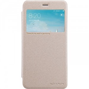 Чехол для сотового телефона Nillkin Sparkle Leather Case для Xiaomi Redmi 4X Gold (6902048139329)