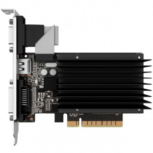 Видеокарта Palit GeForce GT 710 2GB DDR3 Silent (NEAT7100HD46-2080H BULK)