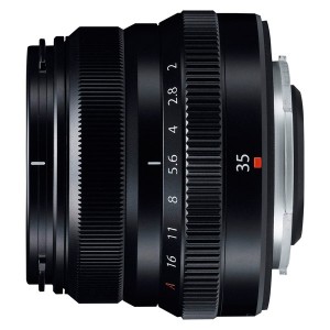 Объектив премиум Fujifilm XF35mm F2 R WR Black