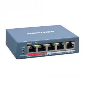 Коммутатор Hikvision DS-3E1105P-EI
