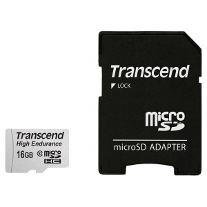 Карта памяти SDHC Micro Transcend High Endurance 16GB Class 10 UHS-I (TS16GUSDHC10V)