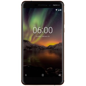 Сотовый телефон Nokia 6.1 Black (TA-1043)
