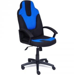 Компьютерное кресло TetChair NEO (3) 2603/2601 черный/синий (3041)