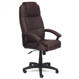 Компьютерное кресло TetChair BERGAMO кож/зам коричневый 36-36 (3054)