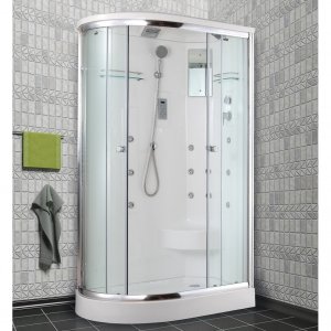 Душевая кабина Timo Lux 85х120х220 правая, стекло прозрачное (T-7702 R)
