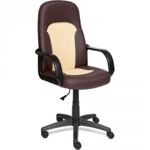 Кресло офисное TetChair PARMA 36-36/36-34 коричневый/бежевый (4700)