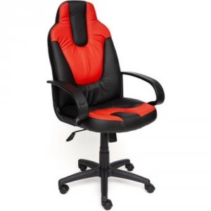 Кресло TetChair NEO (1) кож/зам, черный/красный, 36-6/36-161 (4699)