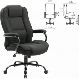 Офисное кресло Brabix Heavy duty HD-002 ткань (531830)
