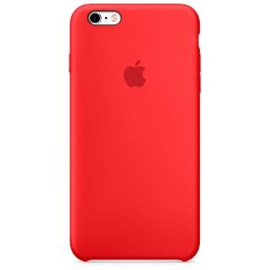 Чехол для iPhone Apple Чехол-крышка Apple MKY32ZM для iPhone 6/6s, силикон, красный (MKY32ZM/A)