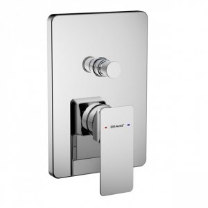 Смеситель для ванны Bravat Phillis для механизма D9100CP-ENG (PB856101CP-2-ENG)