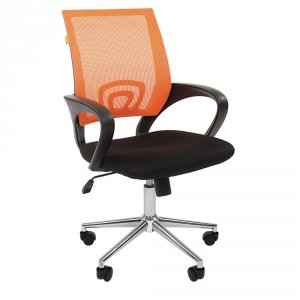 Компьютерное кресло Chairman 696 TW оранжевый хром (00-07054946)