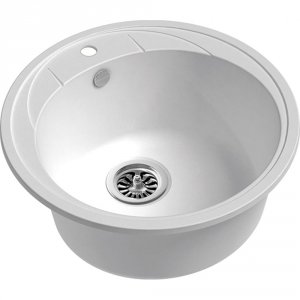 Кварцевая мойка Ewigstein Elegant E-R45 иней