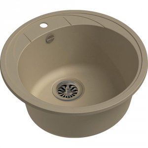 Кварцевая мойка Ewigstein Elegant E-R45 топаз