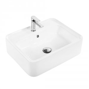Накладная керамическая раковина BelBagno 52х42 (BB1367)