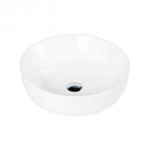 Накладная керамическая раковина BelBagno 41х41 белая (BB1315)