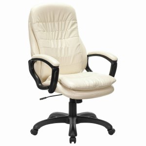 Кресло руководителя Brabix Premium Omega EX-589 экокожа бежевое (532095)