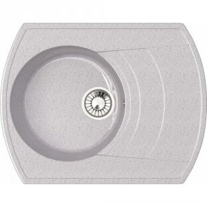 Кухонная мойка Glanz J-025-35 темно-серая, матовая