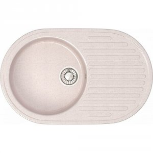 Кухонная мойка Glanz J-011-33 бежевая, матовая