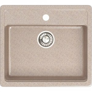 Кухонная мойка Glanz J-009-34 песочная, матовая