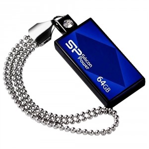 USB Flash накопитель Silicon Power Touch 810 64GB Blue (SP064GBUF2810V1B)
