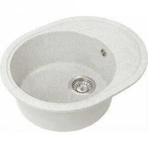 Кухонная мойка GREENSTONE GRS-18k-310 серая