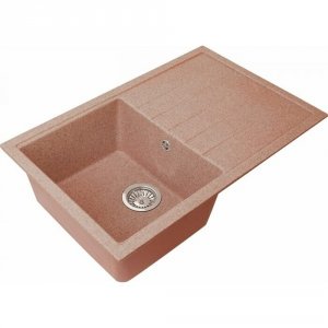 Кухонная мойка GREENSTONE GRS-76-307 терракот