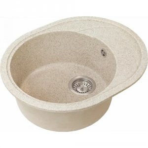Кухонная мойка GREENSTONE GRS-18k-302 песочная