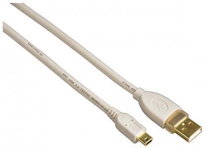 Кабель Hama H-78468 00078468 USB A(m) mini USB B (m) 1.8м