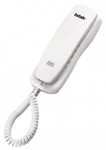 Проводной телефон BBK BKT-105 RU белый (BKT-105 RU W)