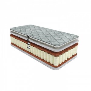 Матрасы Руматрас Silver Dream Cocos TFK-512 75х175х20 (4610106192637)