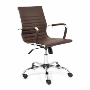 Компьютерное кресло TetChair Urban-low кож/зам, коричневый 36-36 (14451)