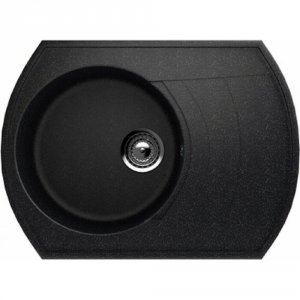 Кухонная мойка GREENSTONE GRS-65-308 черная