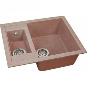 Кухонная мойка GREENSTONE GRS-21-307 терракот