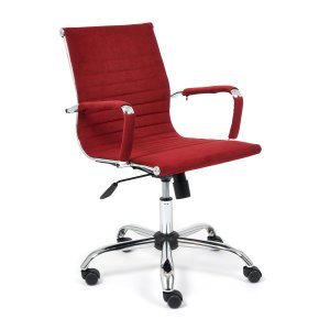 Компьютерное кресло TetChair Urban-low флок, бордовый 10 (14449)