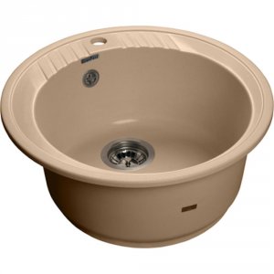 Мраморная кухонная мойка GranFest Rondo GF-R520 топаз (R-520 топаз)
