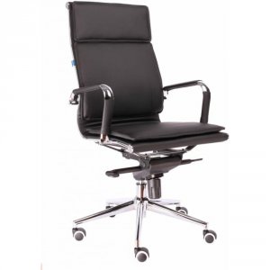 Кресло руководителя Everprof Nerey M экокожа черный (EC-06Q PU Black)