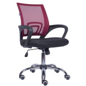 Операторское кресло Everprof EP 696 сетка красный (EC-696 Mesh Red)