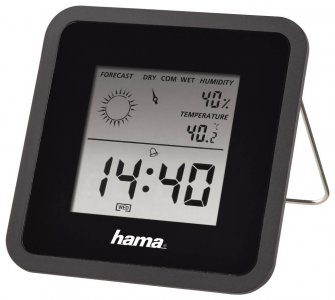 Термо-гигрометр Hama TH-50 black