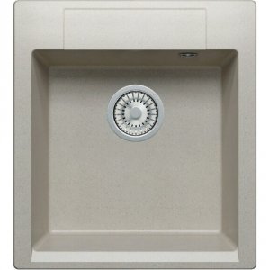 Мраморная кухонная мойка Polygran POLYGRAN ARGO-460 Серый №14 (444669)