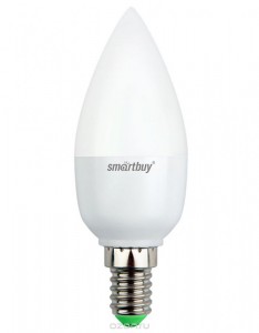 Лампочка Smartbuy C37-07W/4000K/E14 (SBL-C37-07-40K-E14)