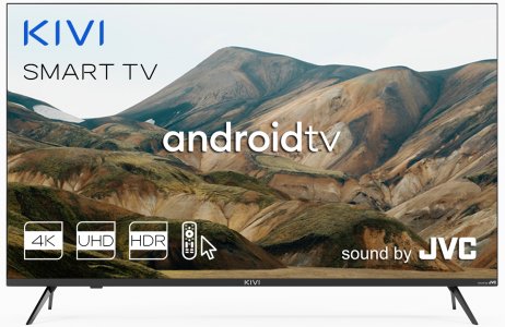 Телевизор Kivi 50U740LB (50", 4K UHD, Smart TV, Android, Wi-Fi, черный)
