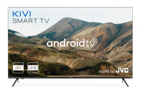 Телевизор Kivi 55U740LB (55", 4K UHD, Smart TV, Android, Wi-Fi, черный)