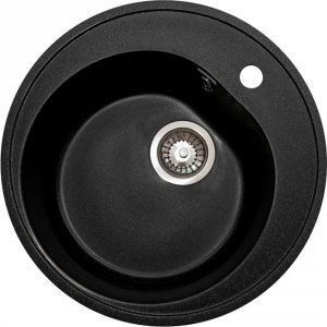 Кухонная мойка GranAlliance GA-10 черный 308 (GA-10-308)