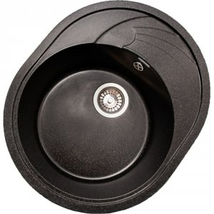 Кухонная мойка GranAlliance GA-33 черный 308 (GA-33-308)