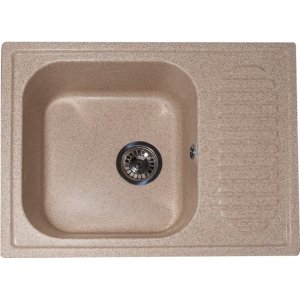 Кухонная мойка GranAlliance GA-23 песочный 302 (GA-23-302)