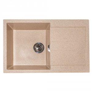Кухонная мойка GranAlliance GA-40 песочный 302 (GA-40-302)