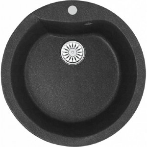 Кухонная мойка Mixline ML-GM12 антрацит 343 (4660105233527) (547625)