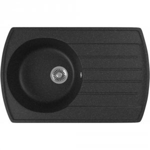 Кухонная мойка GREENSTONE GRS-23-308 черный